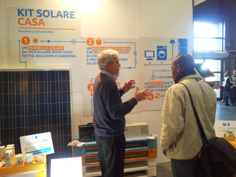 Il nostro Diego spiega i vantaggi dell'energia solare