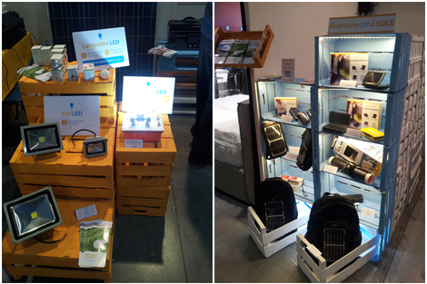 Alcuni dei prodotti della vastissima gamma de Il Portale del Sole