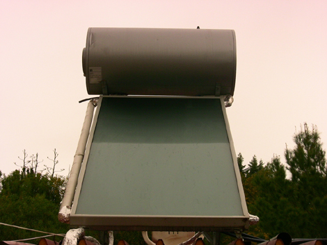 L'impianto solare termico di Filadelfio