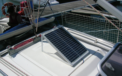 Pannello solare per barca