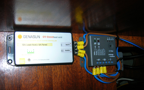 Regolatore di carica barca