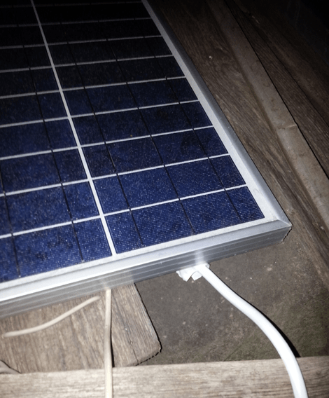 Pannello solare, illuminazione led a energia solare