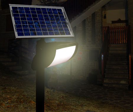 Lampada Antea a energia solare