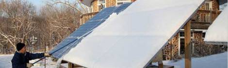 Pannello Solare Neve