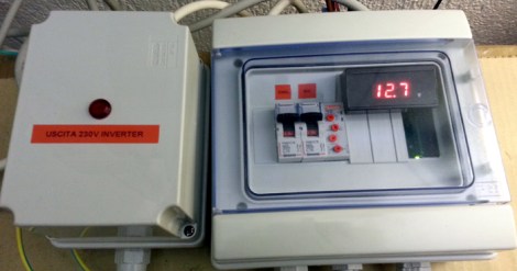 quadro di commutazione per impianto fotovoltaico