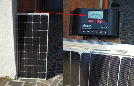 Rendimento pannello monocristallino in ombra