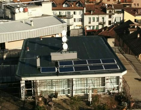 Pannelli solari per ufficio